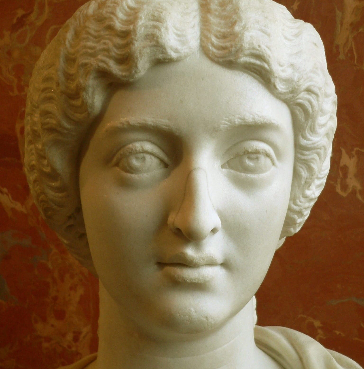 Marble Bust of Faustina the Younger 